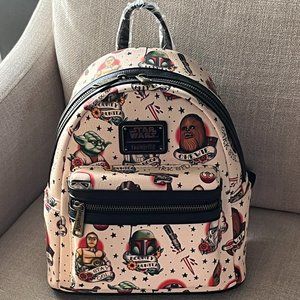 Loungefly x Star Wars Tattoo Flash Mini Backpack